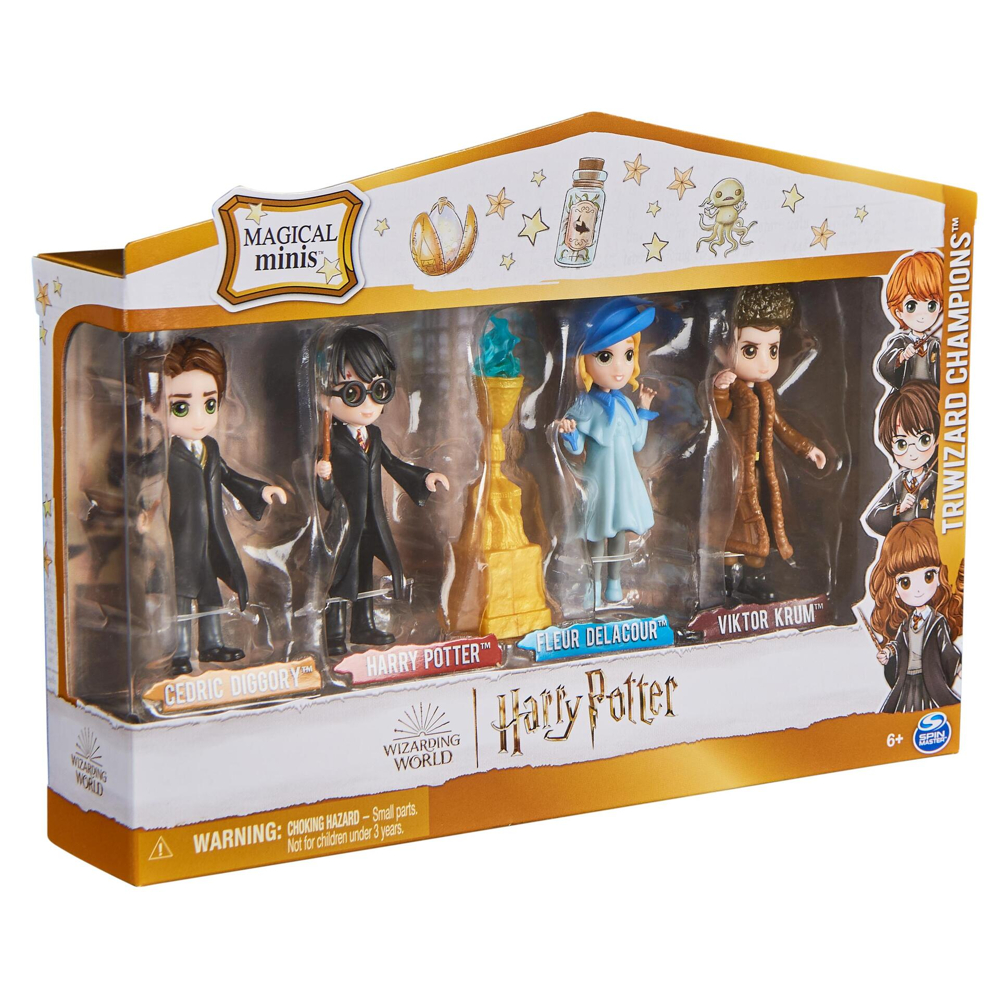Multipack 4 Figurines Champions Tournoi Des 3 Sorciers Magical Minis Wizarding World - Wizarding Wor