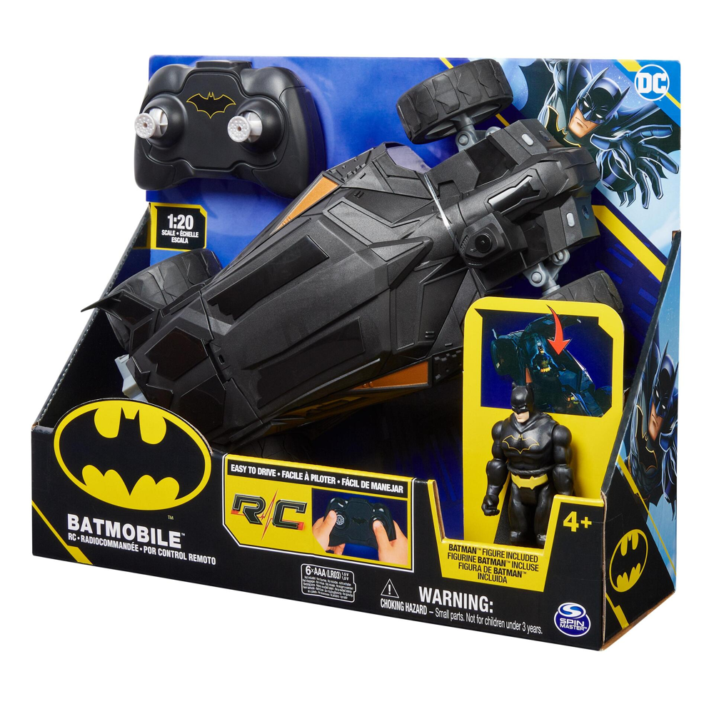 Batmobile Rc 1-20 + Figurine 10 Cm Batman - Batman