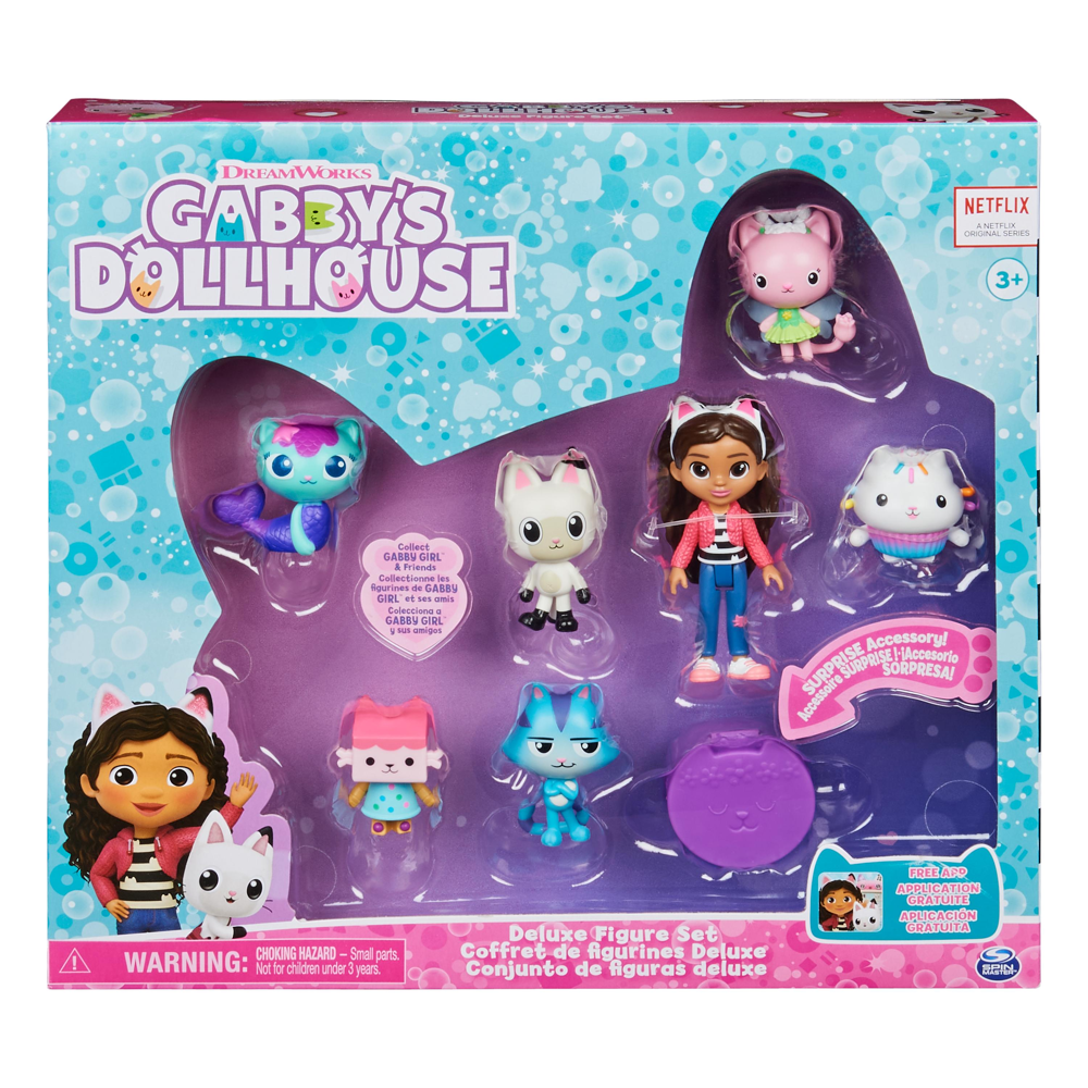 Coffret De Figurines Deluxe Gabby Et La Maison Magique - Gabby Et La Maison Magique
