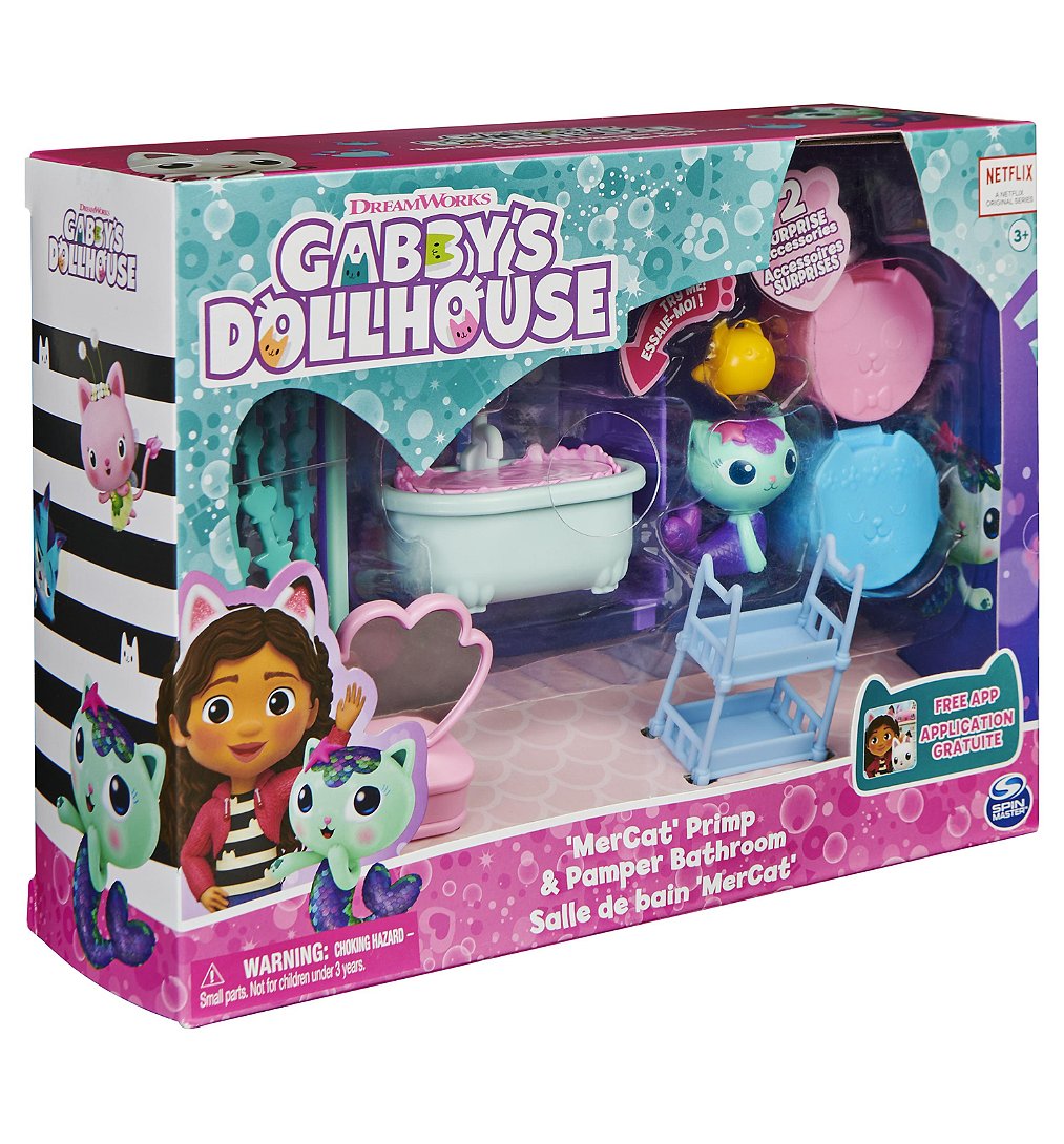 Playset Deluxe La Salle De Bain De Marine Gabby Et La Maison Magique - Gabby Et La Maison Magique