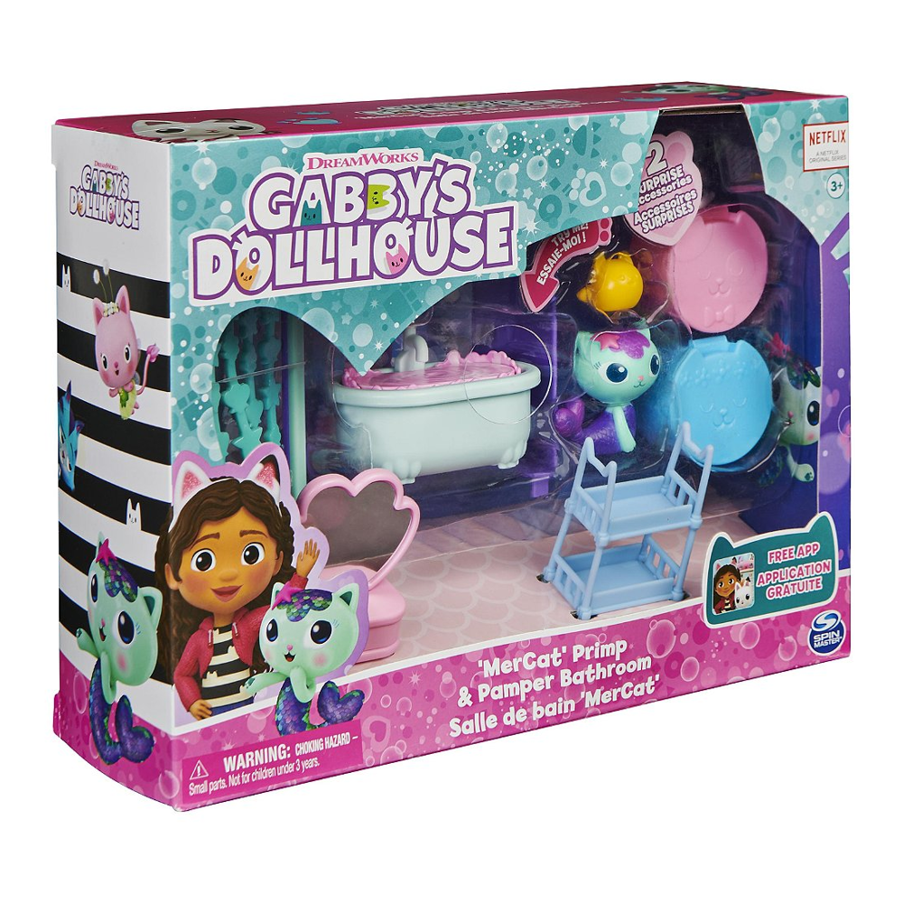 Playset Deluxe La Salle De Bain De Marine Gabby Et La Maison Magique - Gabby Et La Maison Magique