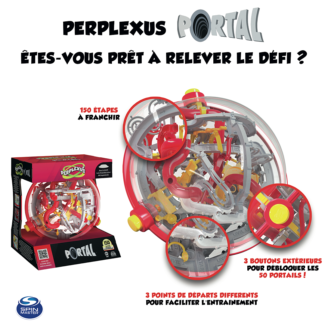 PERPLEXUS Portal Spin Master - vue 3
