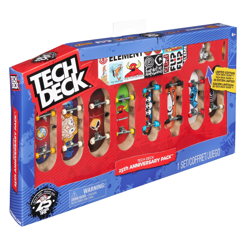 Coffret 25E Anniversaire 8 Finger Skates Tech Deck