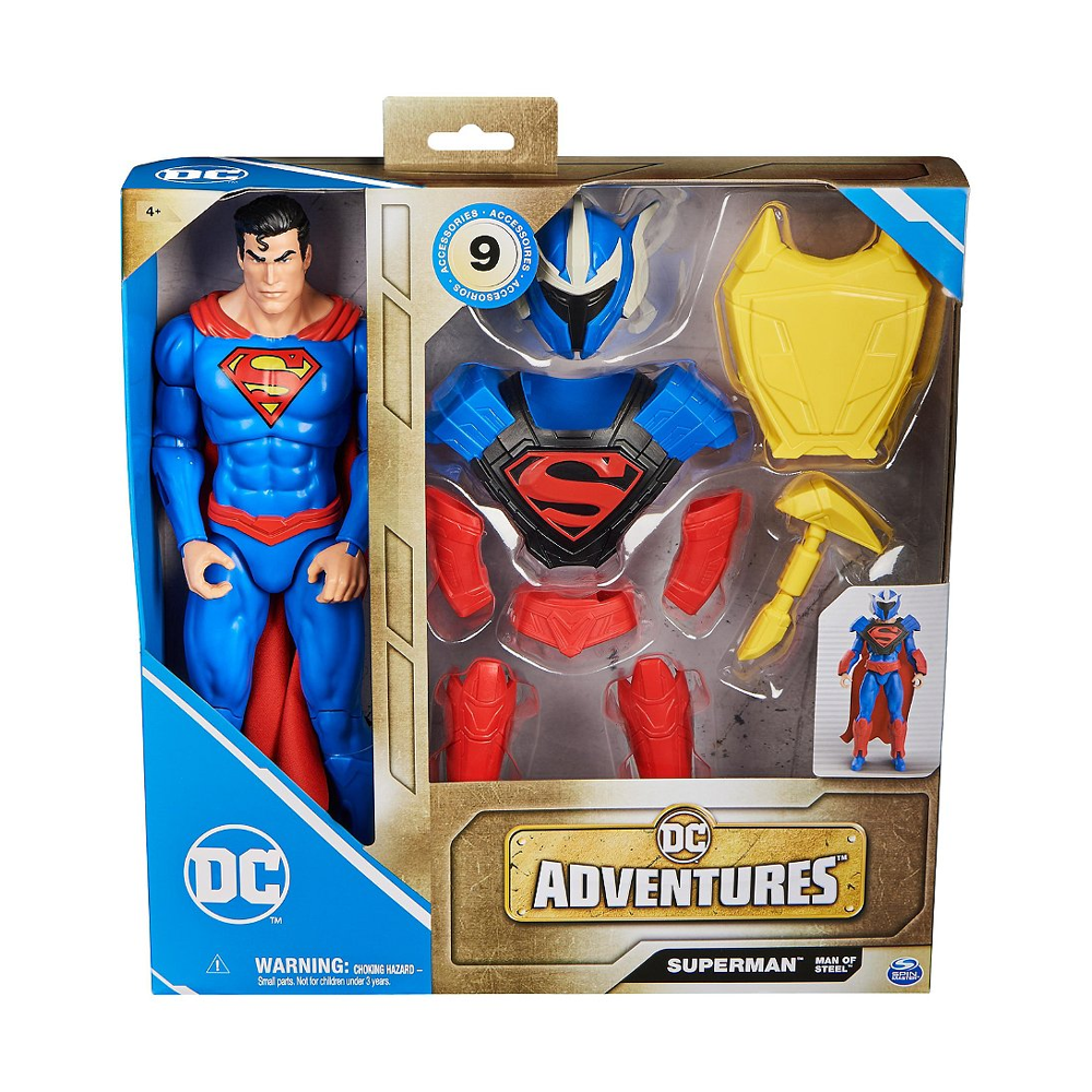 Pack Figurine 30 Cm Superman + Accessoires Justice League - Batman