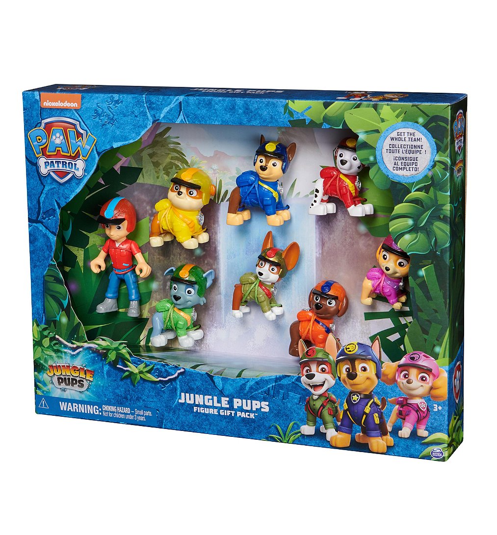Multipack Jungle Pups Pat'patrouille Spin Master La Boite