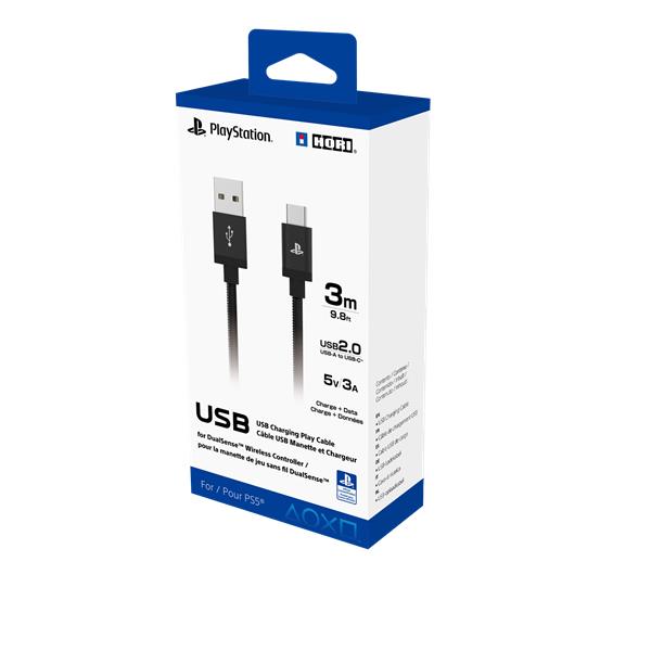 Câble de chargement USB pour la manette sans fil PlayStation 5 DualSense (PS5)