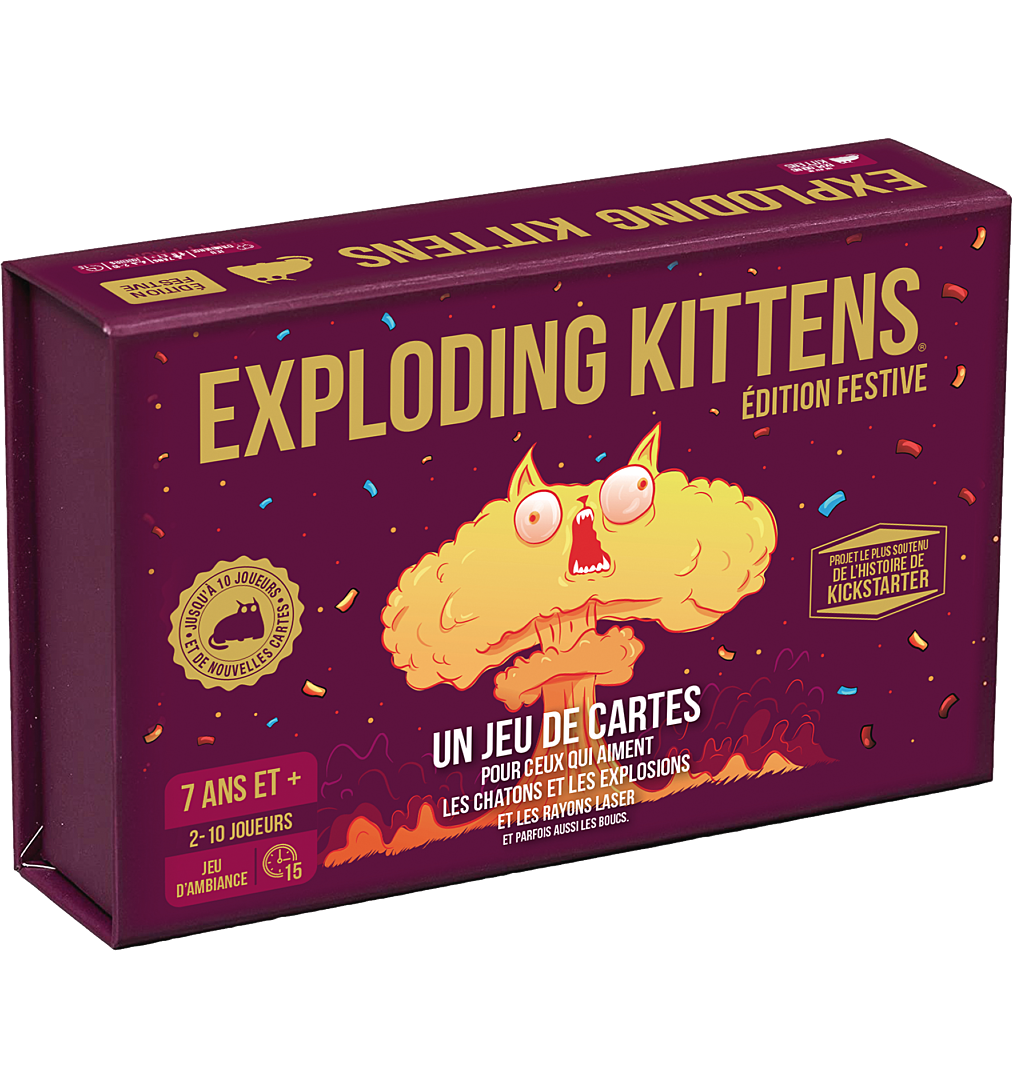 Exploding Kittens : Édition Festive - vue 6
