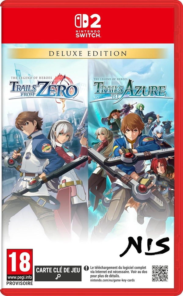 The Legend of Heroes: Trails From Zero / Trails To Azure - Deluxe Edition (NINTENDO SWITCH 2)
