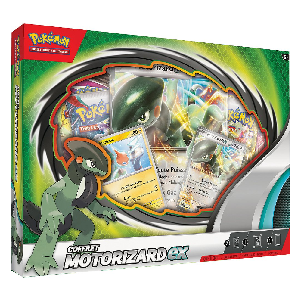 Coffret Pokemon Motorizard Ex