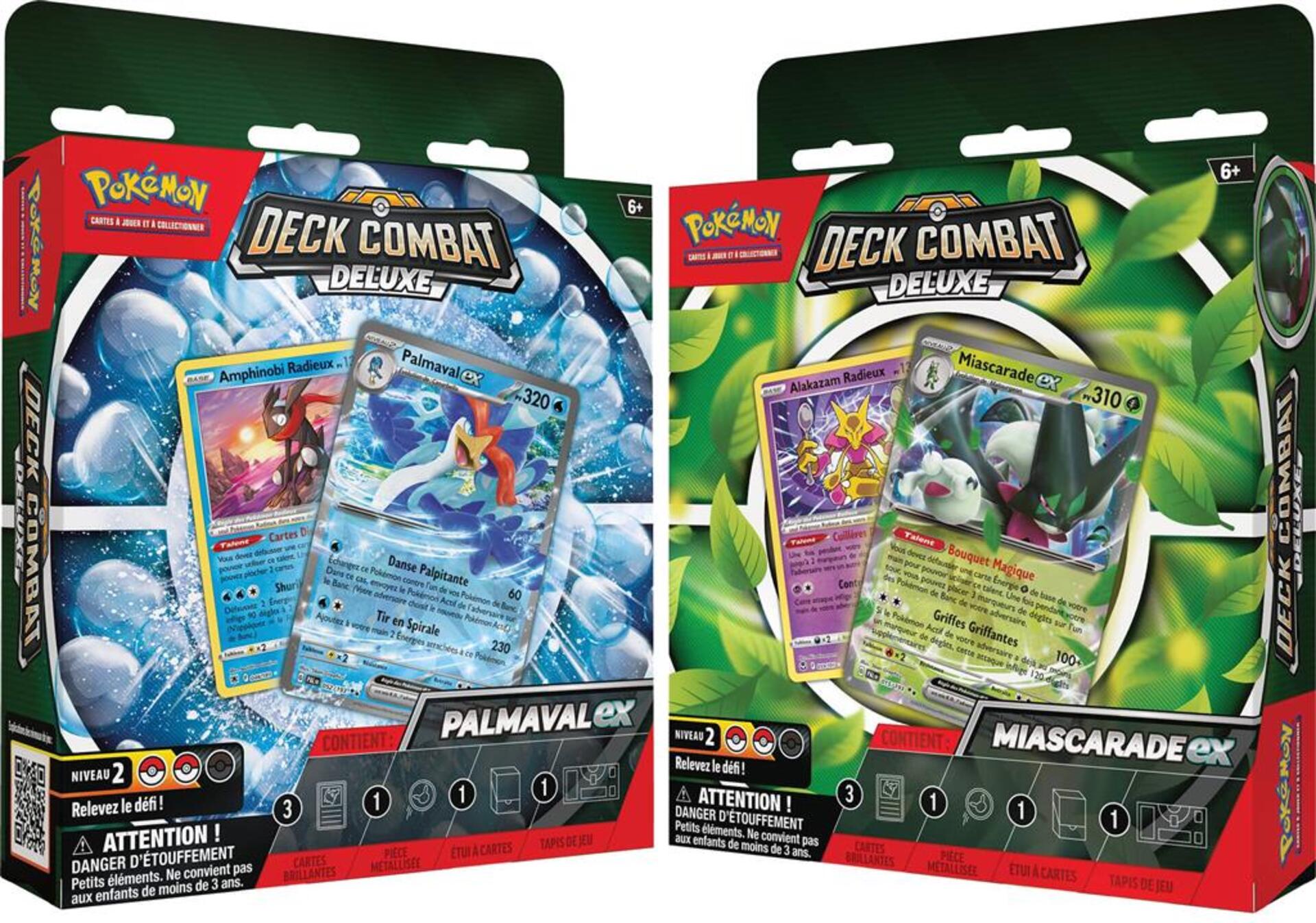 Pokémon: Deck Combat Deluxe Palmaval/Miascarade-ex
