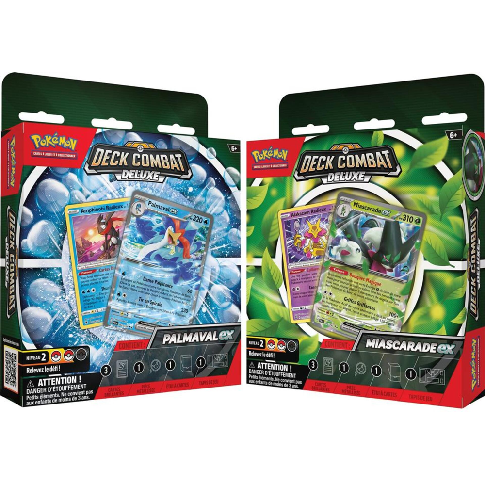 Pokémon: Deck Combat Deluxe Palmaval/Miascarade-ex