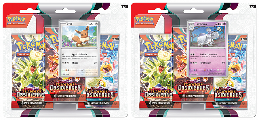 Pokemon Ev03: Pack 3 Boosters