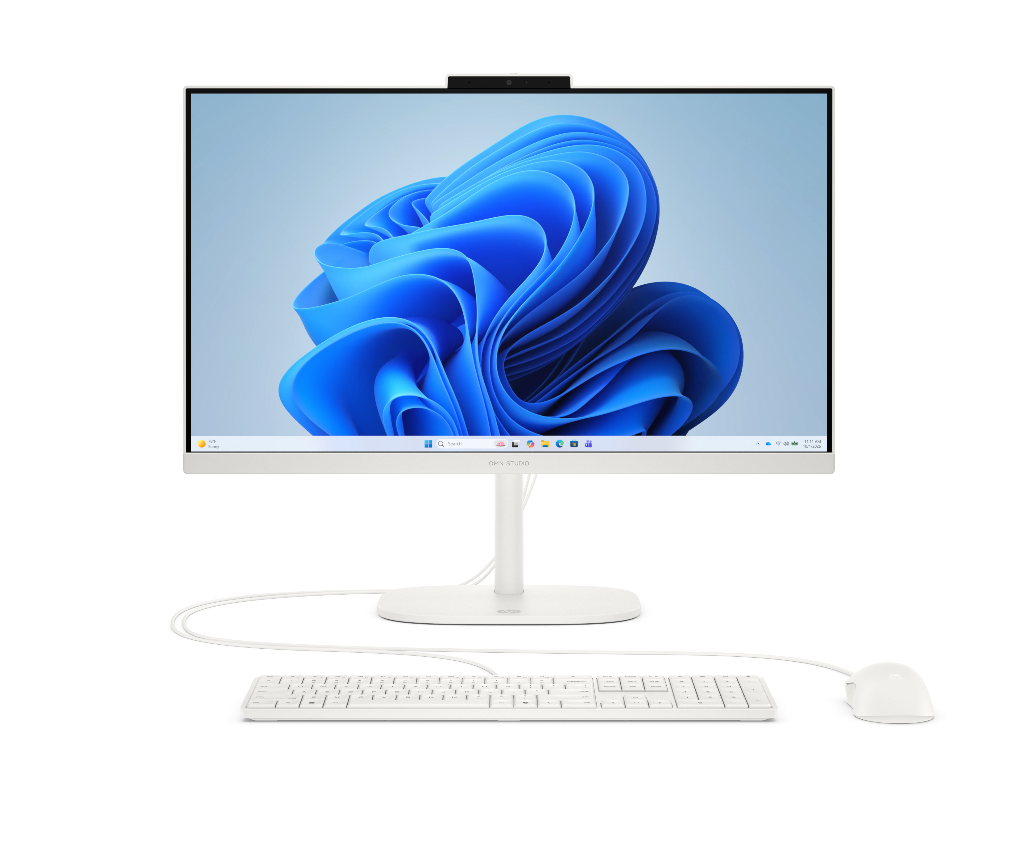 HP OmniStudio 24 cv0013nf AMD Ryzen™ 5 40 60 5 cm 23.8 1920 x 1080 pixels PC All in One 8 Go LPDDR5x SDRAM SSD Windows 11 Home Wi Fi 6 802
