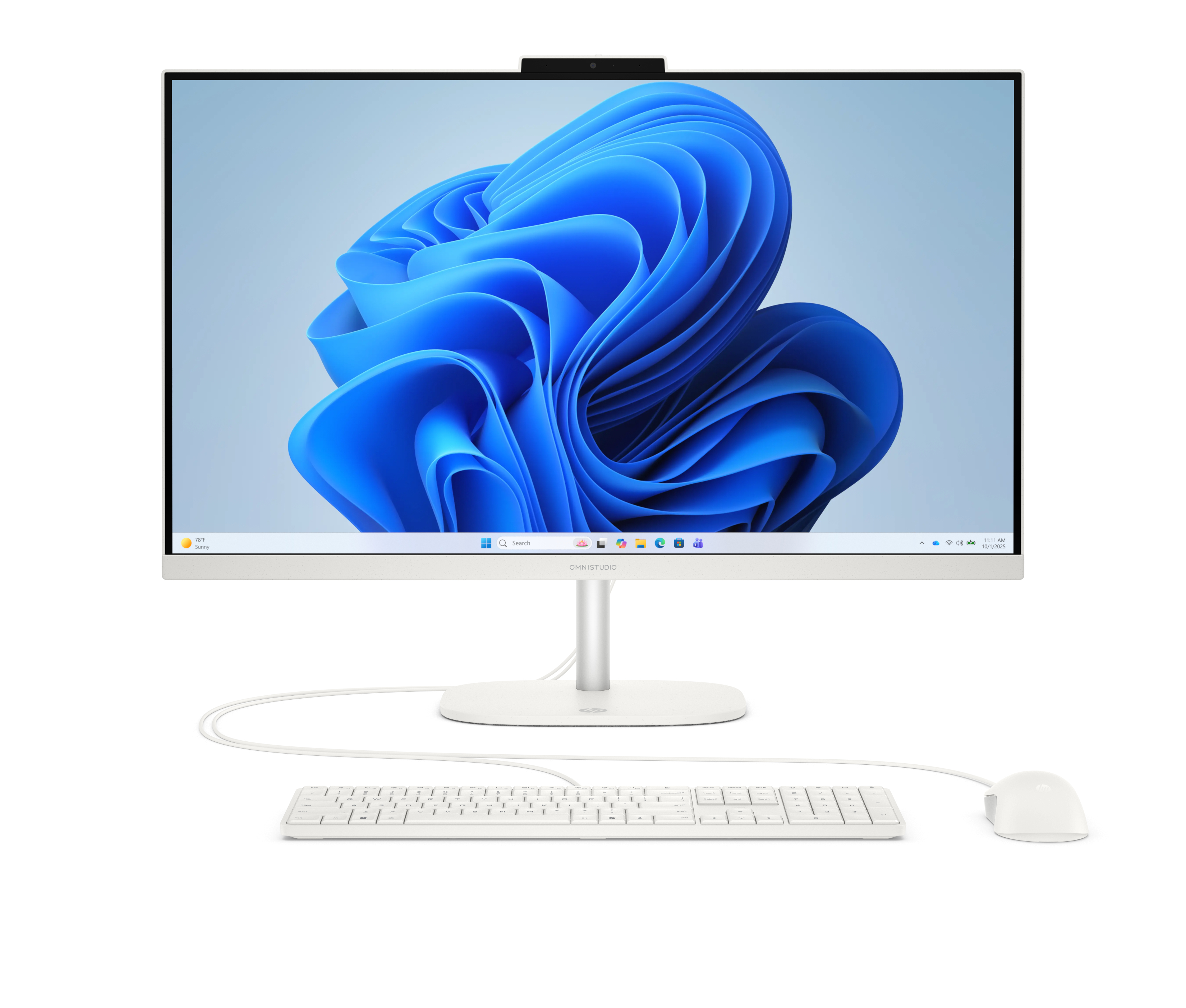 HP OmniStudio All-in-One Desktop 27-cv0009nf AMD Ryzen™ 5 40 68,6 cm (27") 1920 x 1080 pixels PC All-in-One 8 Go LPDDR5-SDRAM 512 Go SSD Windows 11 H