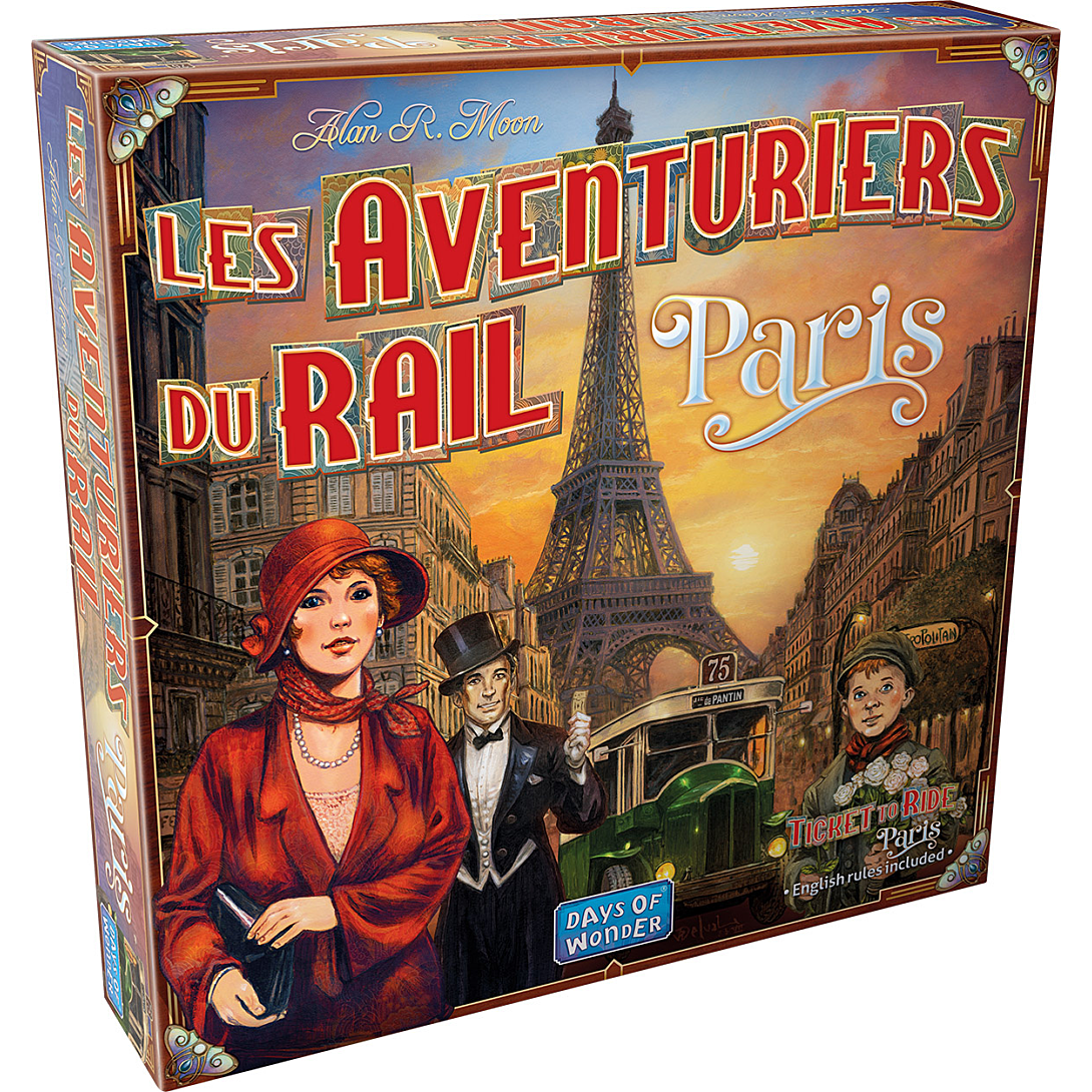 Les Aventuriers du Rail : Paris Asmodee - vue 4