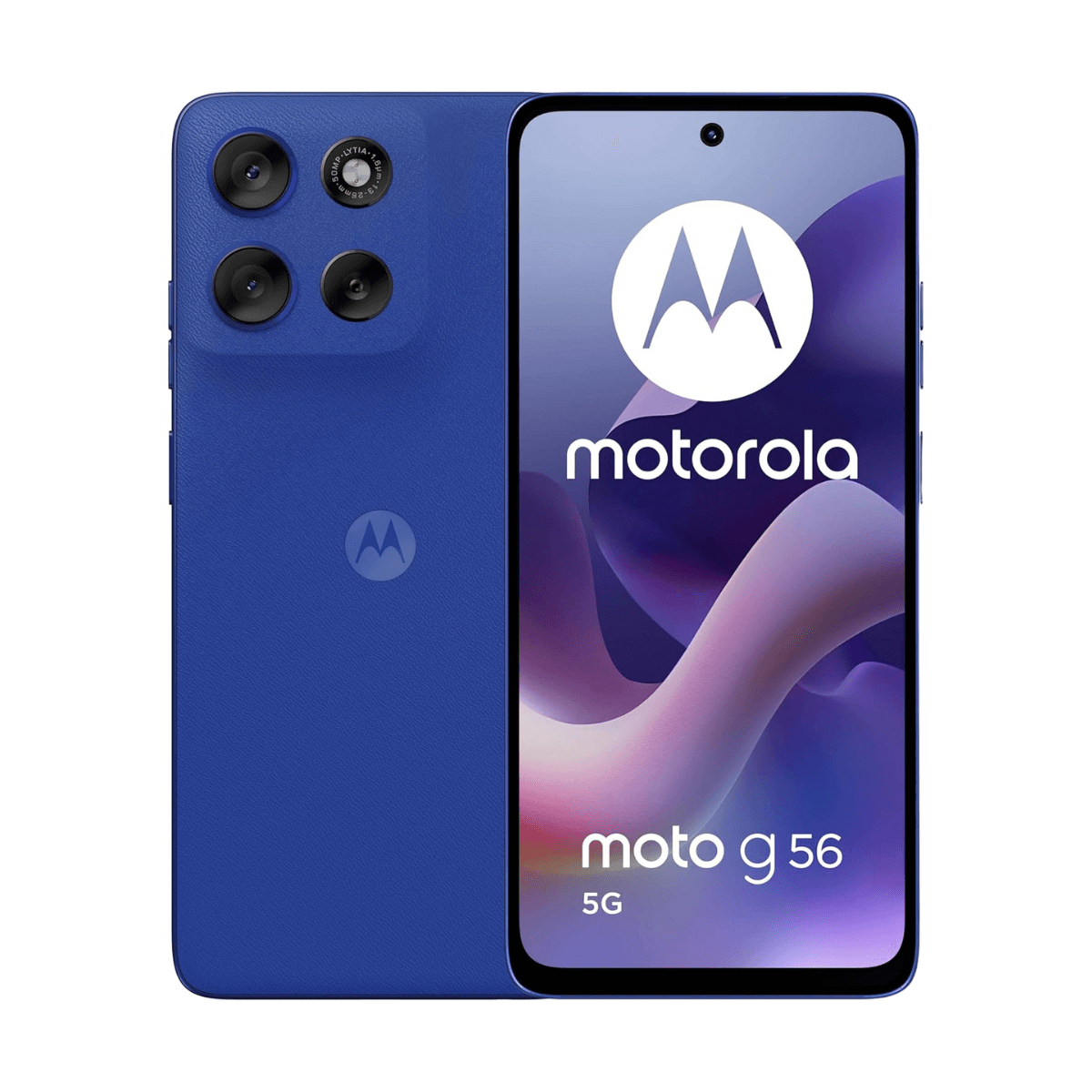 Motorola moto g56 5G 17,1 cm (6.72) Double SIM hybride Android 15 USB Type-C 8 Go 256 Go 5200 mAh Bleu