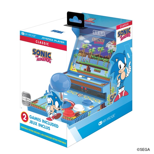 Jeu d'arcade rétro portable Just For Games Joystick Player Sonic The Hedgehog - vue 10