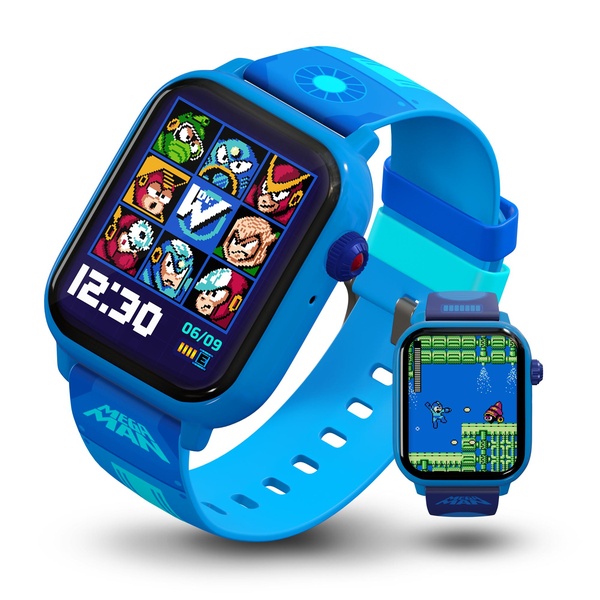 Montre enfant numérique MY PLAY WATCH Mega Man™ Modes Classique & Arcade 2 bracelets inclus - vue 3