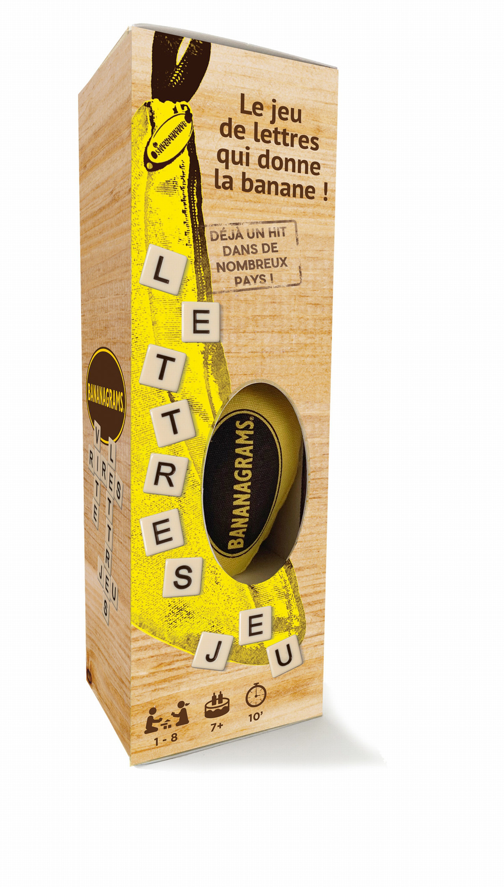 Jeu d’ambiance Bananagrams Le jeu de lettres qui donne la banane - vue 3