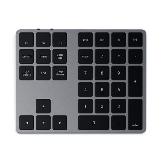 Clavier Pavé Numérique Sans Fil ZREAL 18 Touches - 2.4 GHz, Portée 10 M, Compatible Windows, IOS - Pour Ordinateur Portable, Bureau - 7