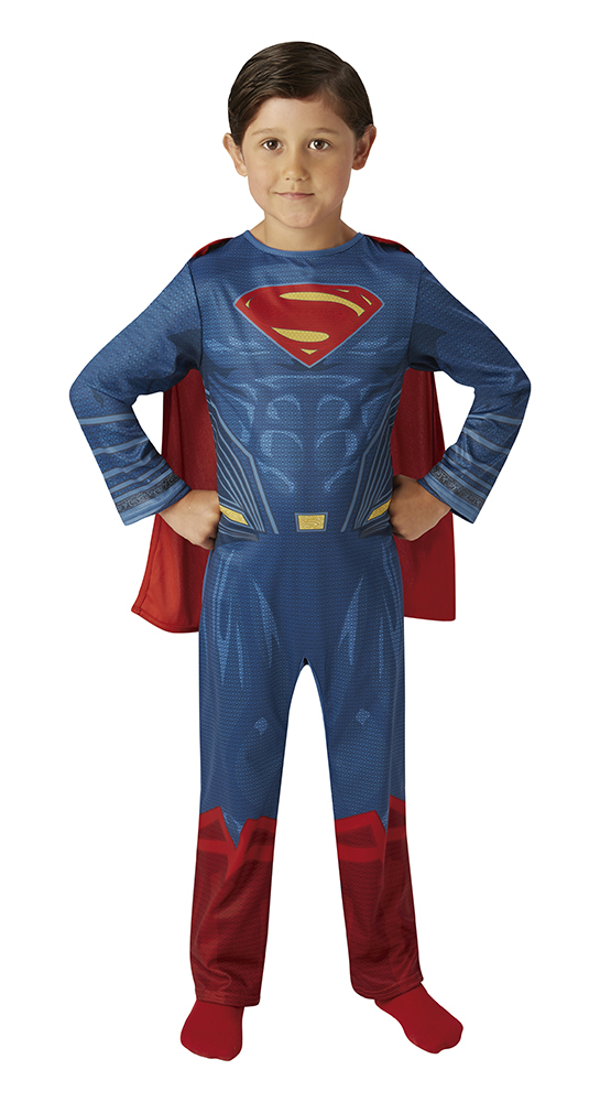Déguisement Classique Superman Justice League - Taille 5/6 ans - Warner