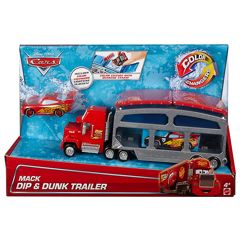 Cars Disney Pixar - Mack Color Changers - Camion Petites voitures - 4 ans et +