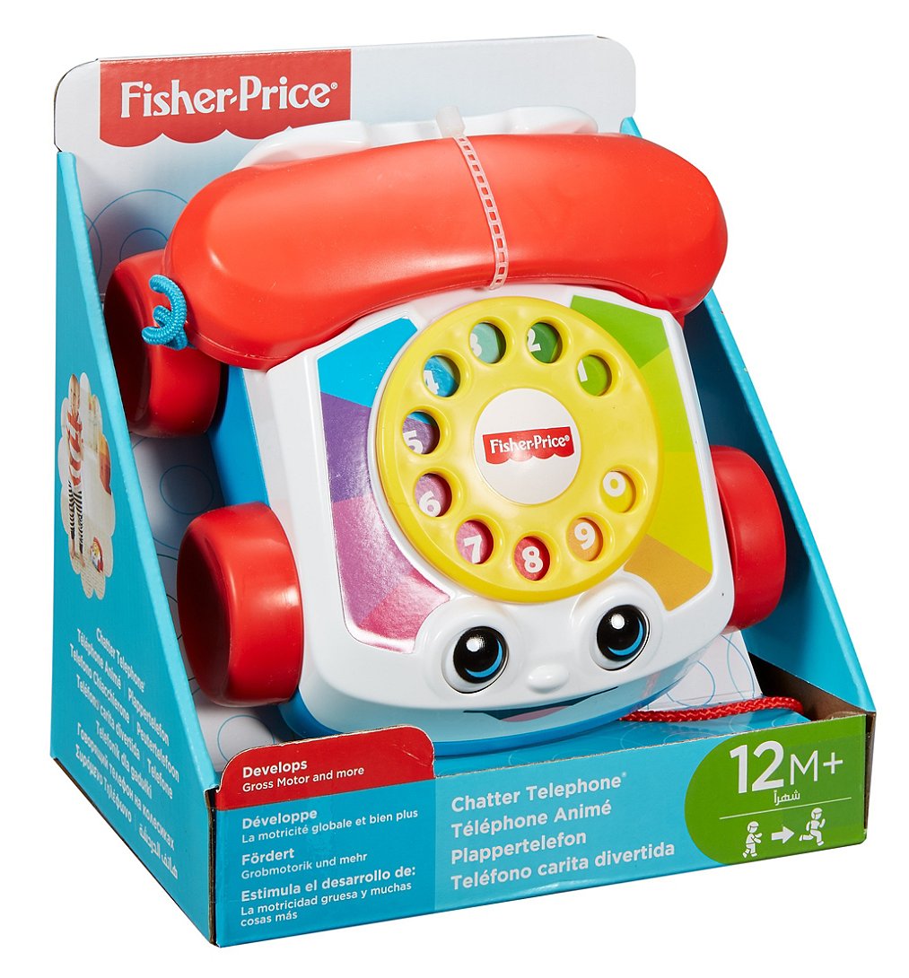Fisher-Price Le Téléphone Animé - Emballage À Plateau Ouvert