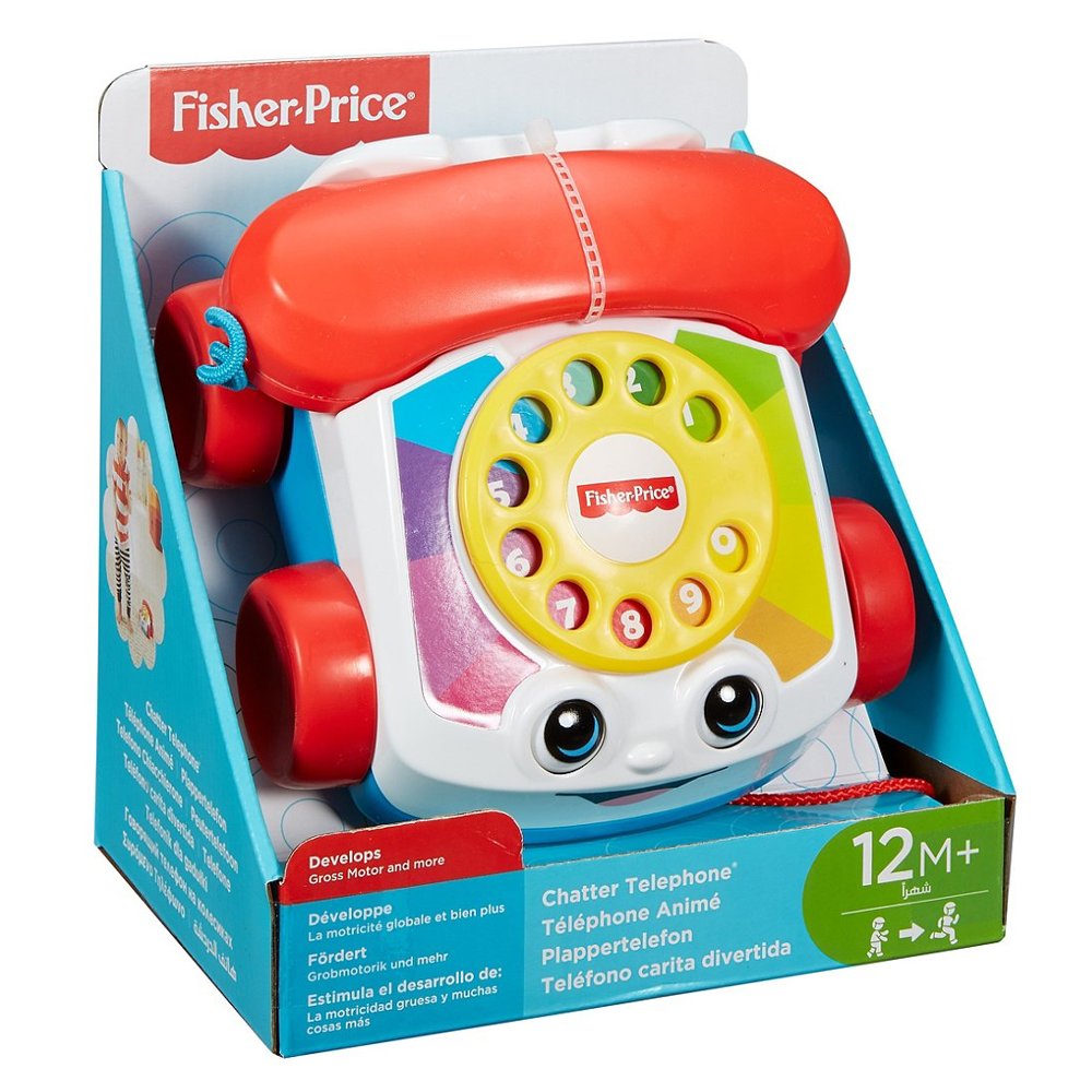 Fisher-Price Le Téléphone Animé - Emballage À Plateau Ouvert