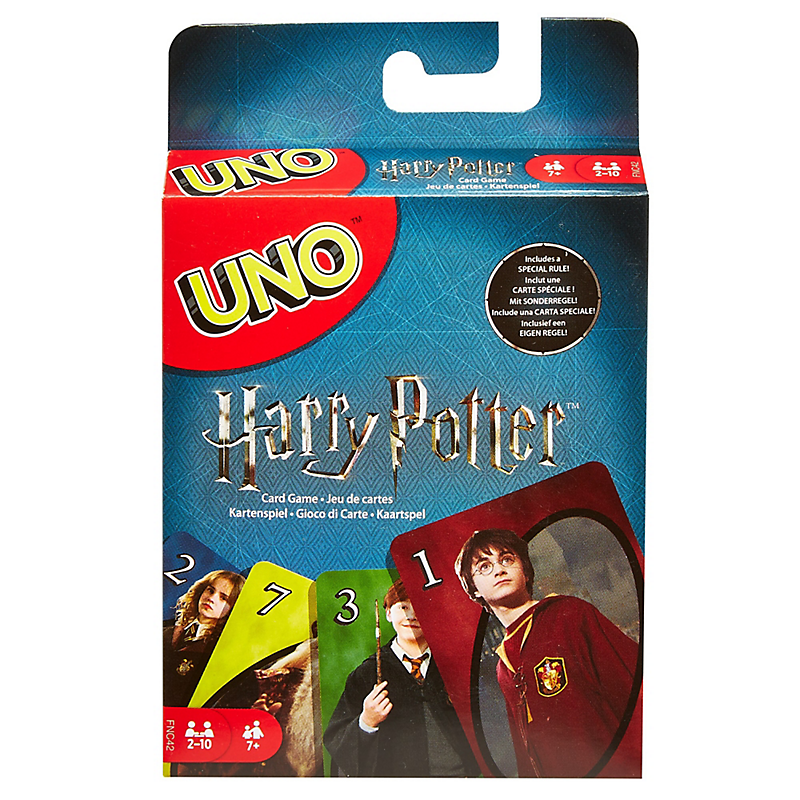 Mattel Games - UNO Harry Potter - Jeu de Société - 7 ans et +