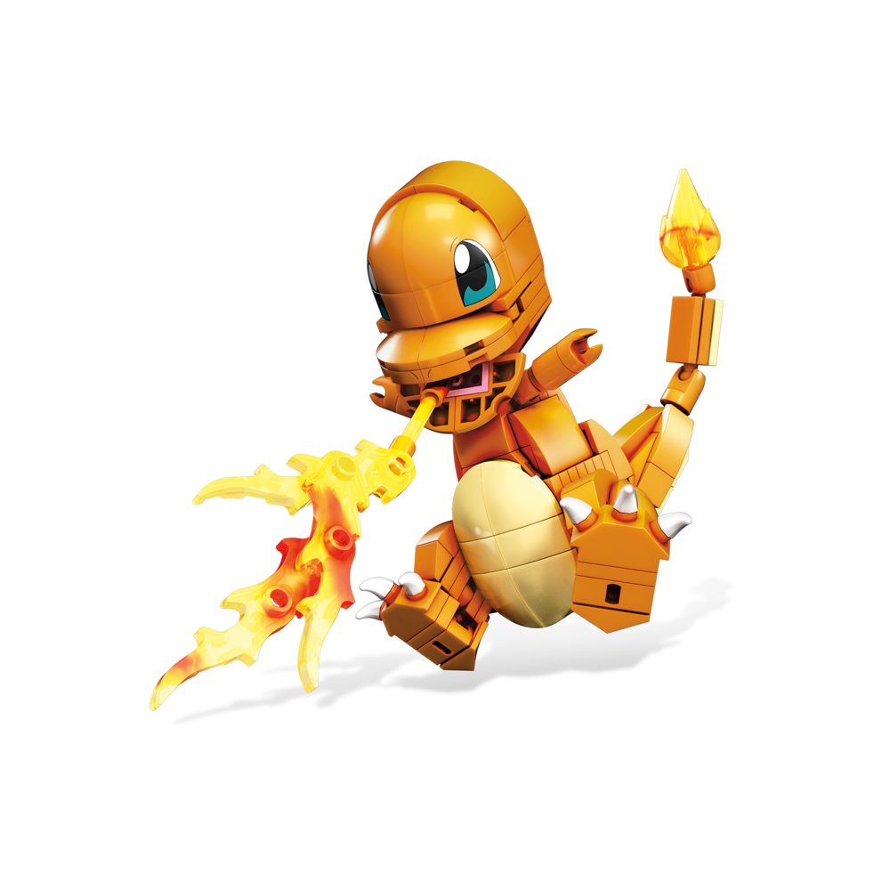 Mega Construx - Pokémon Salamèche à Construire - Briques de construction - 7 ans et +