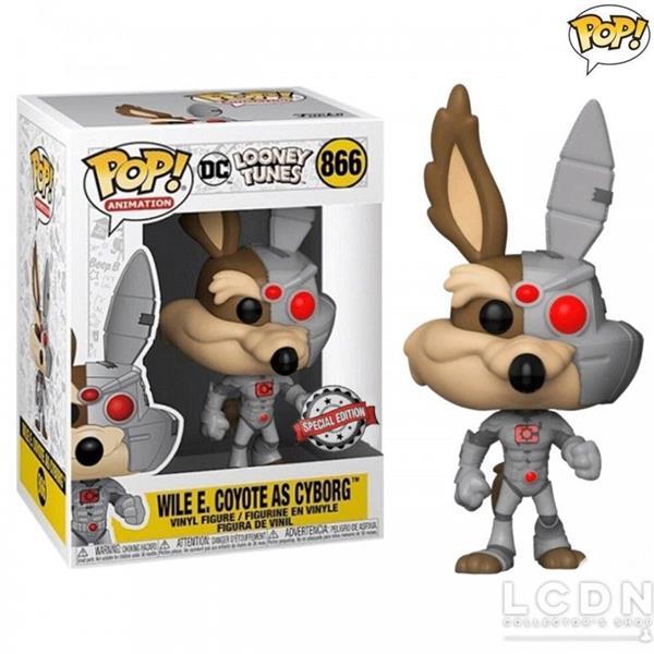 Figurine Pop [Exclusive] Looney Tunes : Coyote en Cyborg [866]