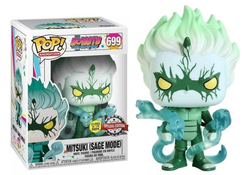 Figurine Pop Boruto [Exclusive] : Mitsuki Sage (luminiscent dans le noir) [699]