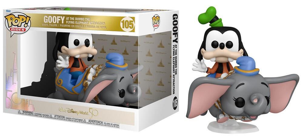 Figurine Funko Pop Mégasize [Super Deluxe] Disney : Dumbo avec Goofy [105]