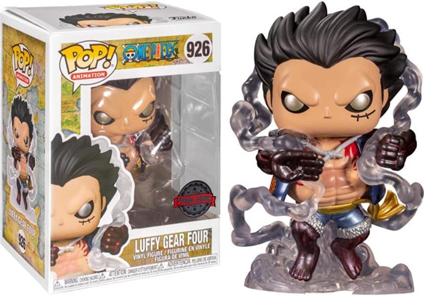 Figurine Pop [Exclusive] One Piece : Luffy Gear four (Metallic) [926]