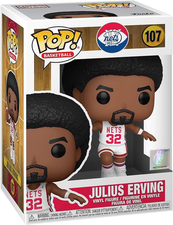 Figurine Pop NBA Legends : Julius Erving [107]