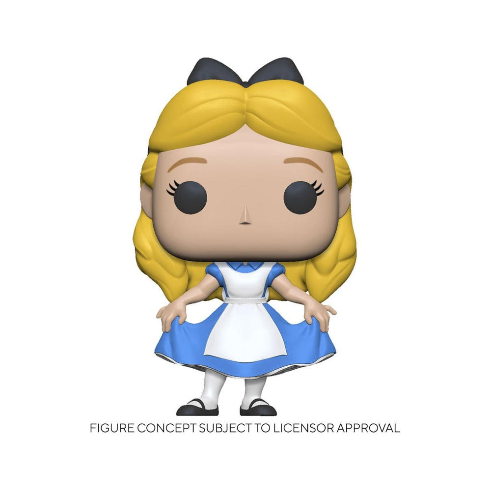 Alice au pays des merveilles - Figurine POP! Alice fait la révérence 9 cm