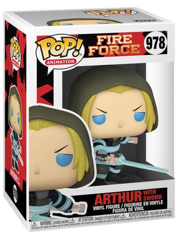 Figurine Funko Pop Fire Force : Arthur avec épée [978]