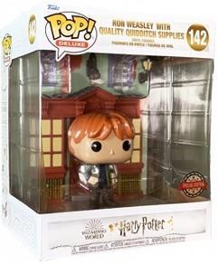 Figurine Pop Mégasize [Exclusive] Harry Potter Chemin de Traverse : Ron magasin Quidditch [142]