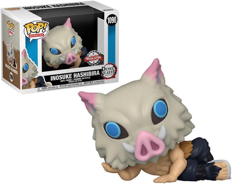 Figurine Pop [Exclusive] Demon Slayer : Inosuke allongé [1090]