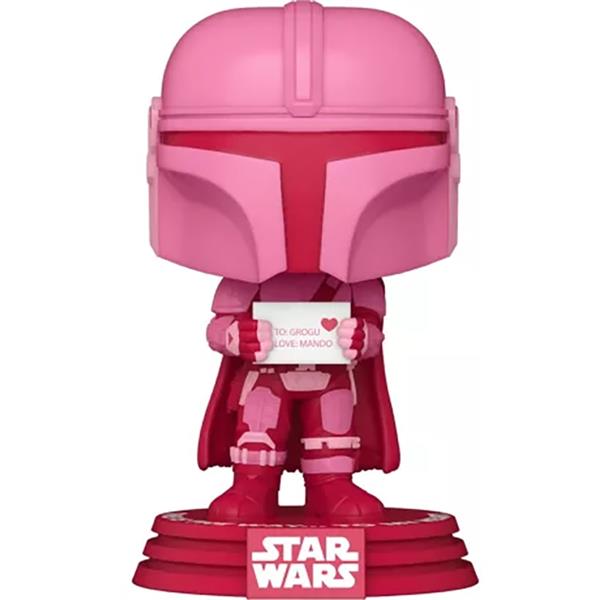 Figurine Pop Star Wars : The Mandalorian Special Saint Valentin [495]