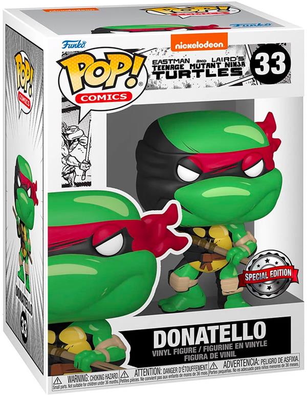 Figurine Pop [Exclusive] Les Tortues Ninja : Donatello [33]