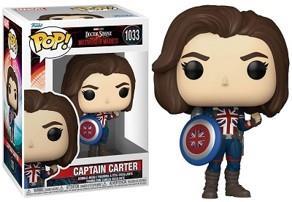 Figurine Pop Marvel Dr Strange Multiverse Of Madness : Capitaine Carter[1033]