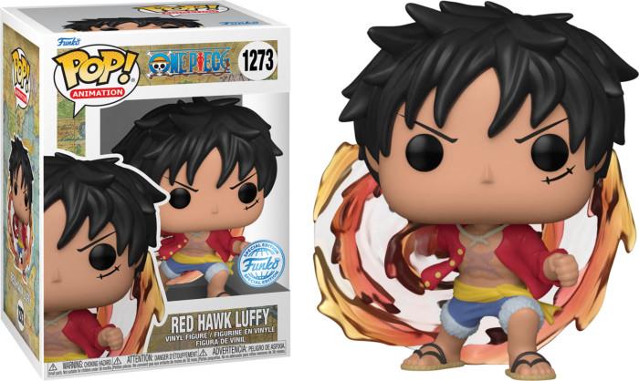 Figurine Pop [Exclusive] One Piece : Red Hawk Luffy [1273]