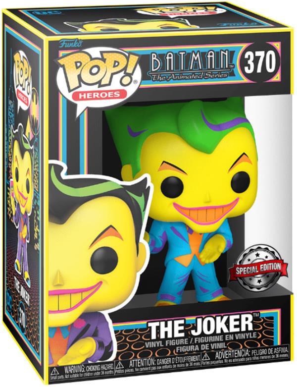 Figurine Pop [Exclusive] DC Batman : The Joker (Blacklight) [370]