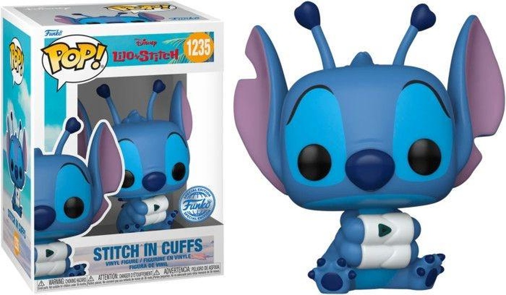 Figurine POP [Exclusive] Disney - Lilo & Stitch - Stitch menotté