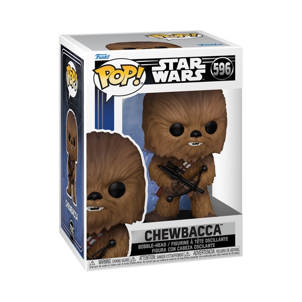 Figurine Pop Star Wars : Chewbacca avec arbalette [596] - vue 7