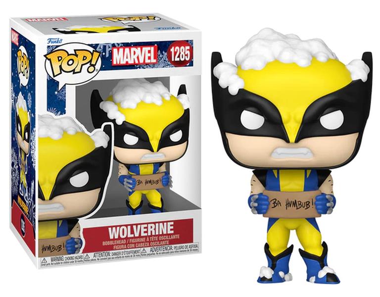 Marvel Holiday - Figurine POP! Wolverine w/ Sign 9 cm