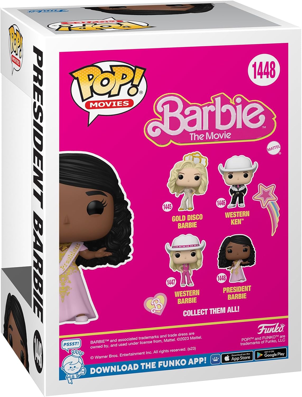 Figurine Pop Barbie le film : President Barbie [1448]