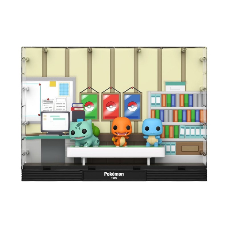 Figurine Funko Pop! Moments Deluxe Pokémon Starters 1996 Vinyle Premium Cadeau Idéal Collection - vue 2