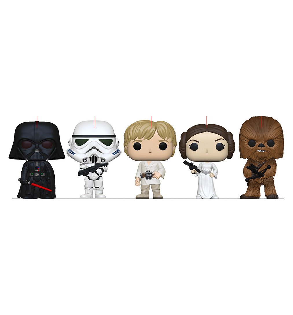 Pop Star Wars : New Classics 4PK(FL)